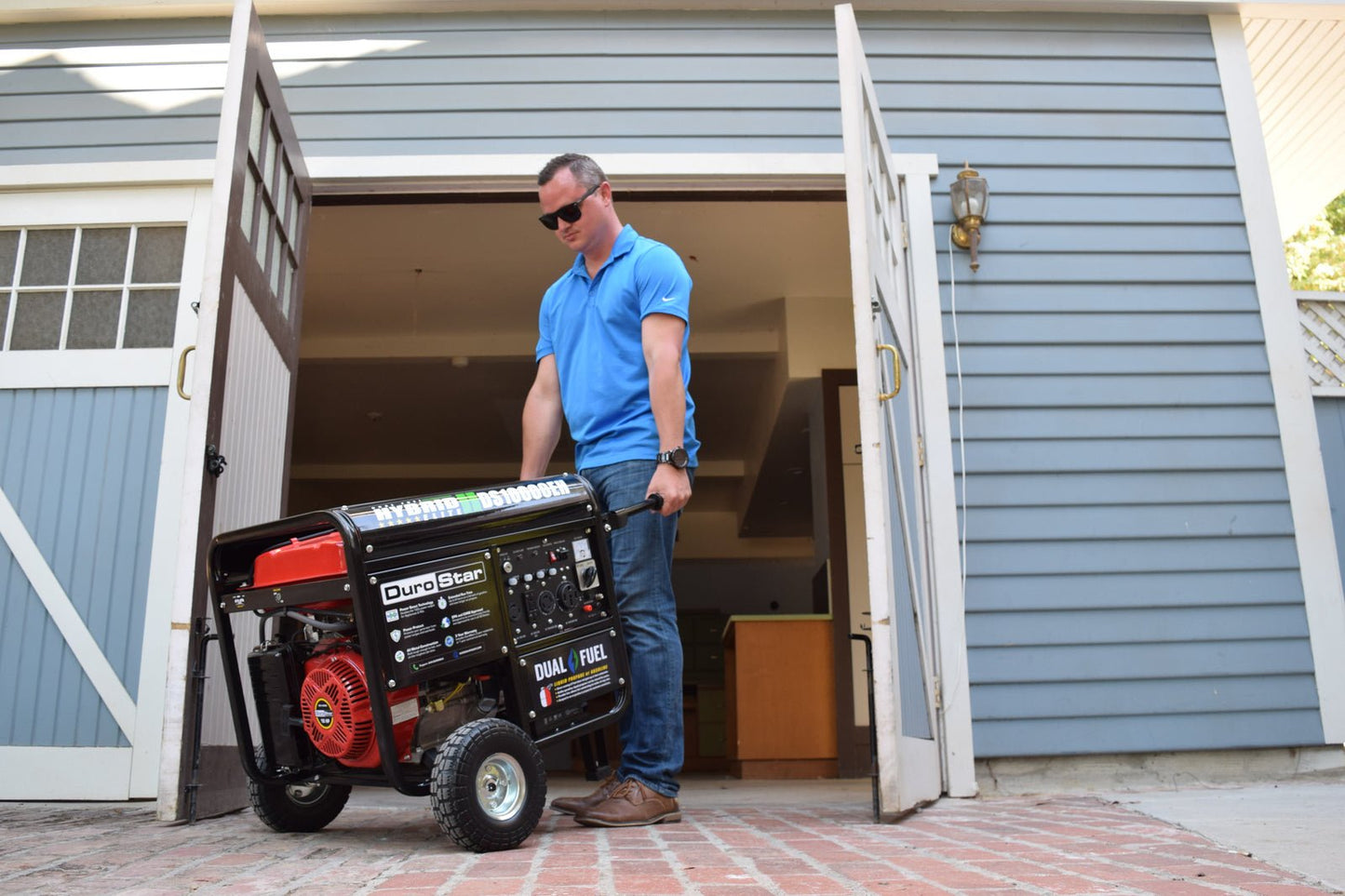 10,000 Watt Dual Fuel Portable Generator image 6