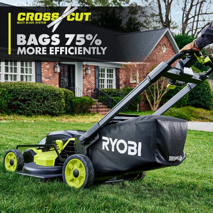 RYOBI 80v Hp brushless 30″ self-propelled dual-blade lawn mower kit image 8