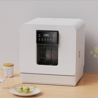 Compact Automatic Table Top Dishwasher – Portable Countertop Kitchen Dishwasher with 4 Place Settings image 6