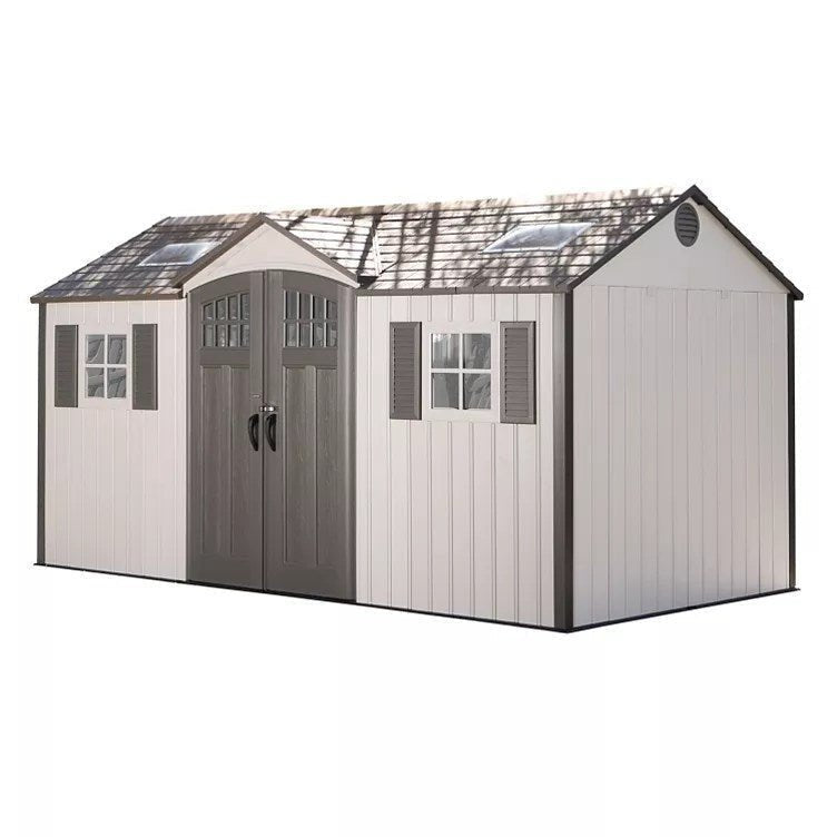 Lifetime 15 FT. X 8 FT. outdoor storage shed image 0