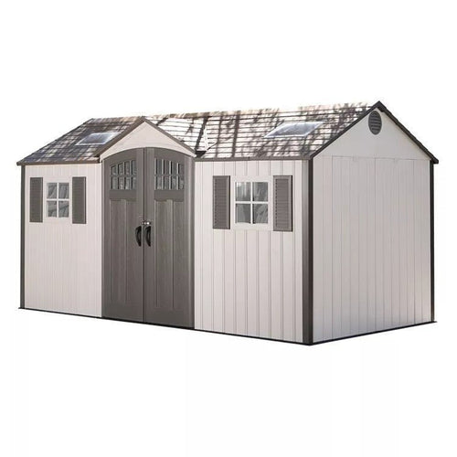 Lifetime 15 FT. X 8 FT. outdoor storage shed image 0