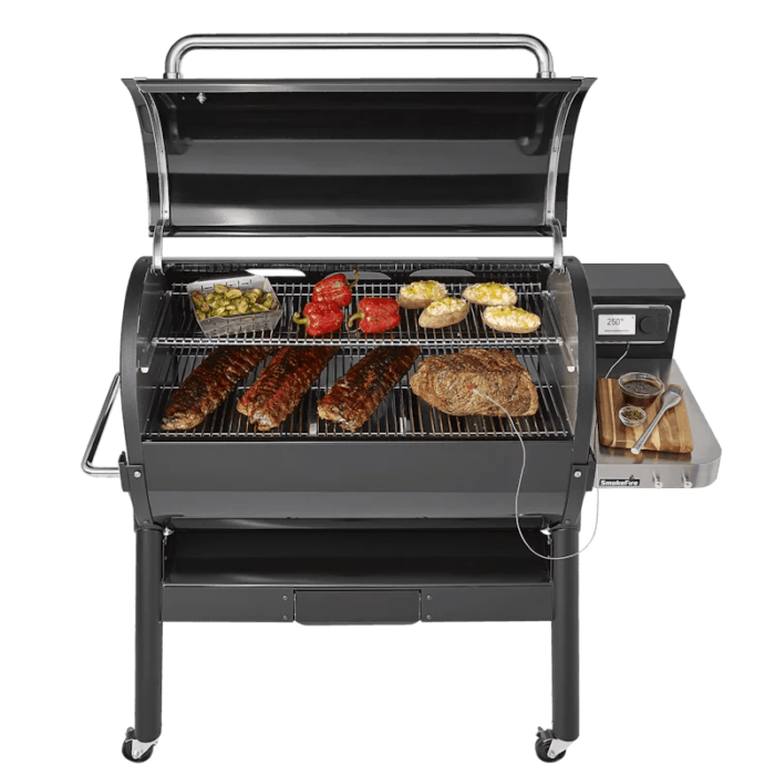 Weber SmokeFire EX6 Wood Fired Pellet Grill – Black image 2