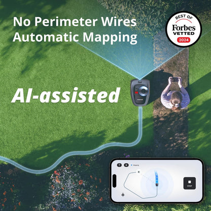 Segway Navimow i105N Robot Lawn Mower, AI Mapping, Perimeter Wire-Free, App Control image 1