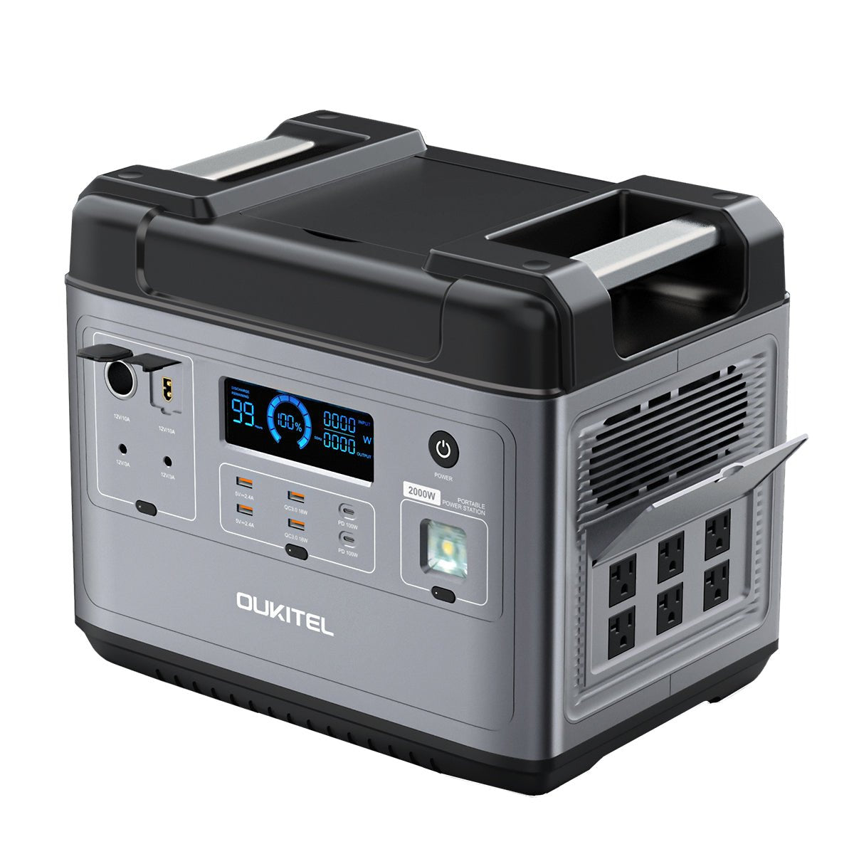 OUKITEL P2001 Portable Power Station 2000W/2000Wh image 0
