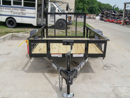 5×8 Powder Coated Dovetail Utility Trailer Single 3,500lb Axle image 6