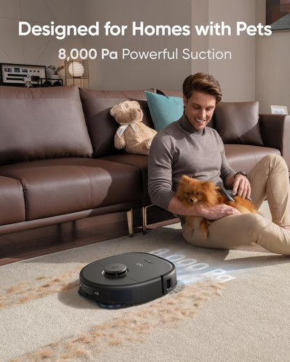 eufy X10 Pro Omni Robot Vacuum and Mop with AI & Auto-Cleaning image 4