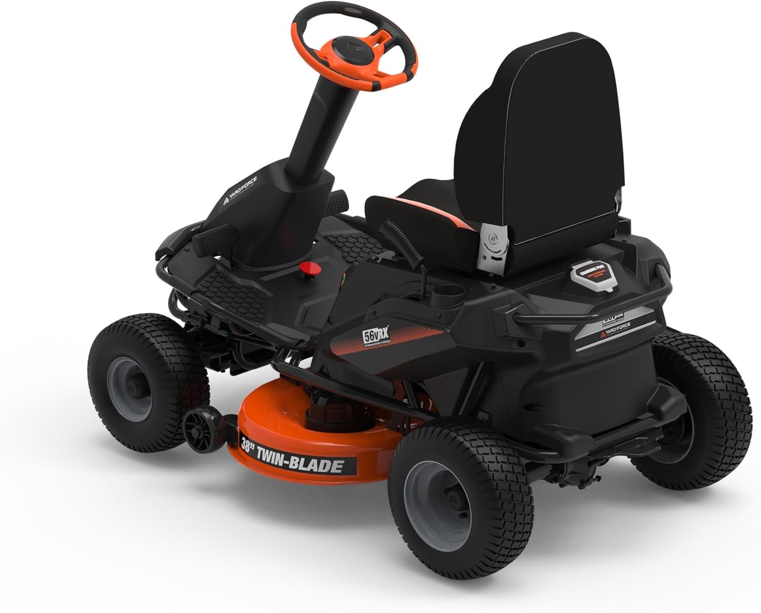 Yard Force Riding Lawn Mower 38″ 56V LFP Battery-Powered YF56VRX New image 2