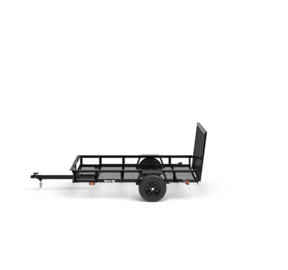 Carry-On Trailer 5-ft x 8-ft Steel Mesh Utility Trailer with Ramp Gate image 2