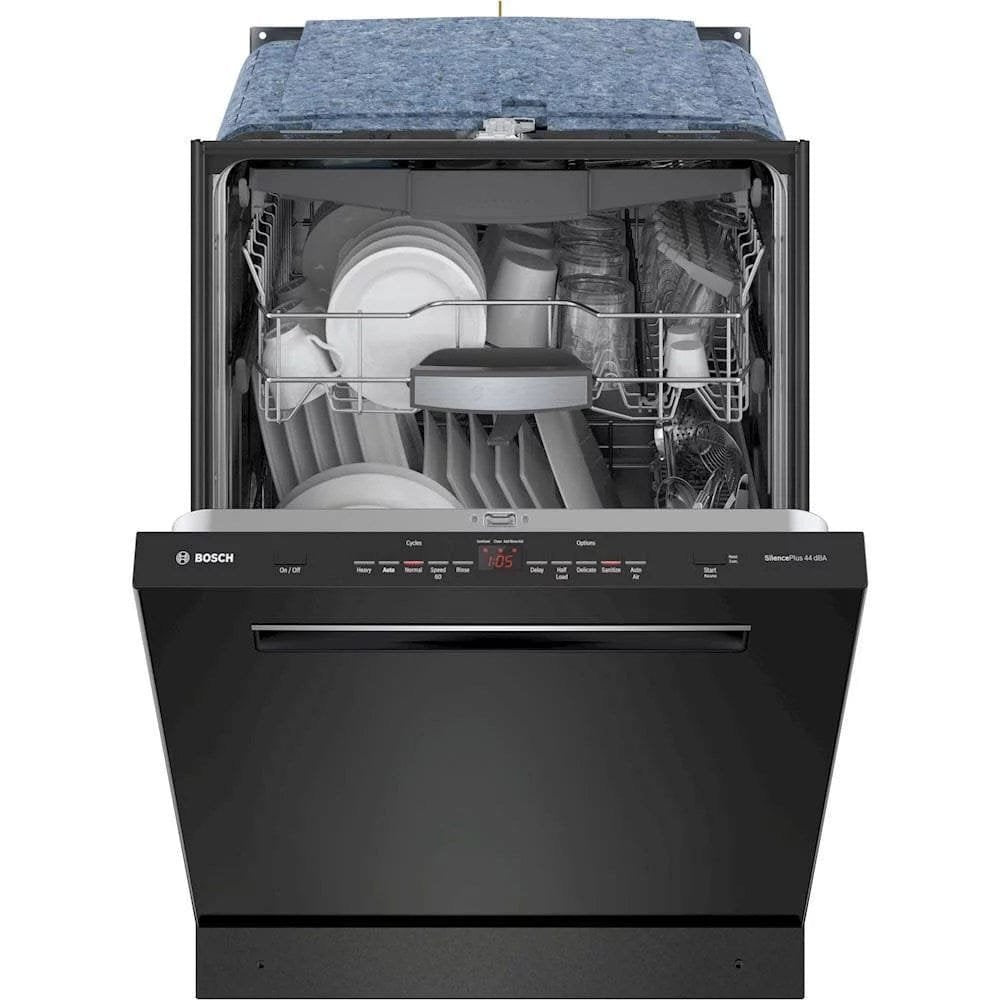 Bosch 500 Series 24″ Black Built in Dishwasher-SHPM65Z56N image 4