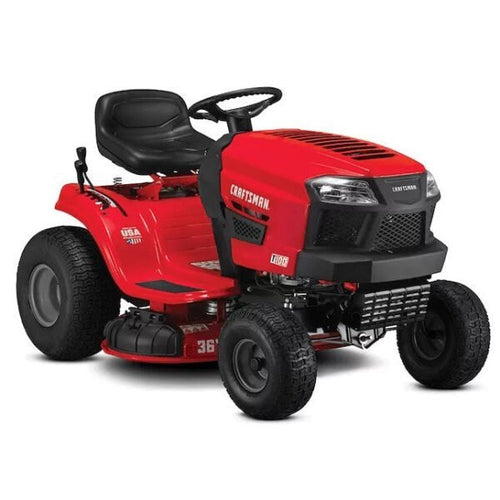 36″ Riding Lawn Mower – 11.5HP Gas Engine, Compact Residential Mower image 0