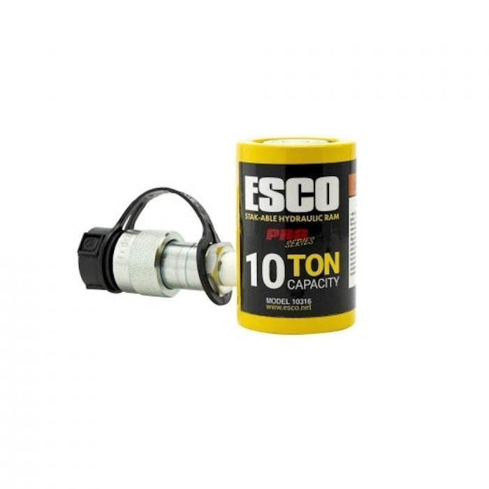ESCO 10-Ton Hydraulic Stak-Able Ram Kit image 1