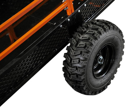 Impact Implements 1500 lb Utility Cargo Trailer with Pivot Dump for ATV, UTV, and Lawn Tractor image 5