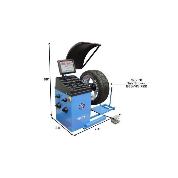 Atlas WBT210 Computer Truck Wheel Balancer image 2
