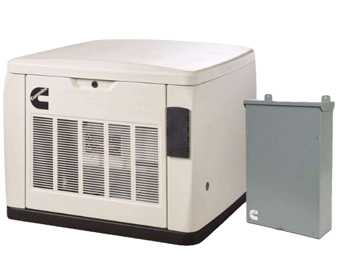 Cummins RS20AC A061C602 20kW WiFi Quiet Connect™ Series Standby Generator LP/NG with 200A Automatic Transfer Switch Scratch and Dent image 0