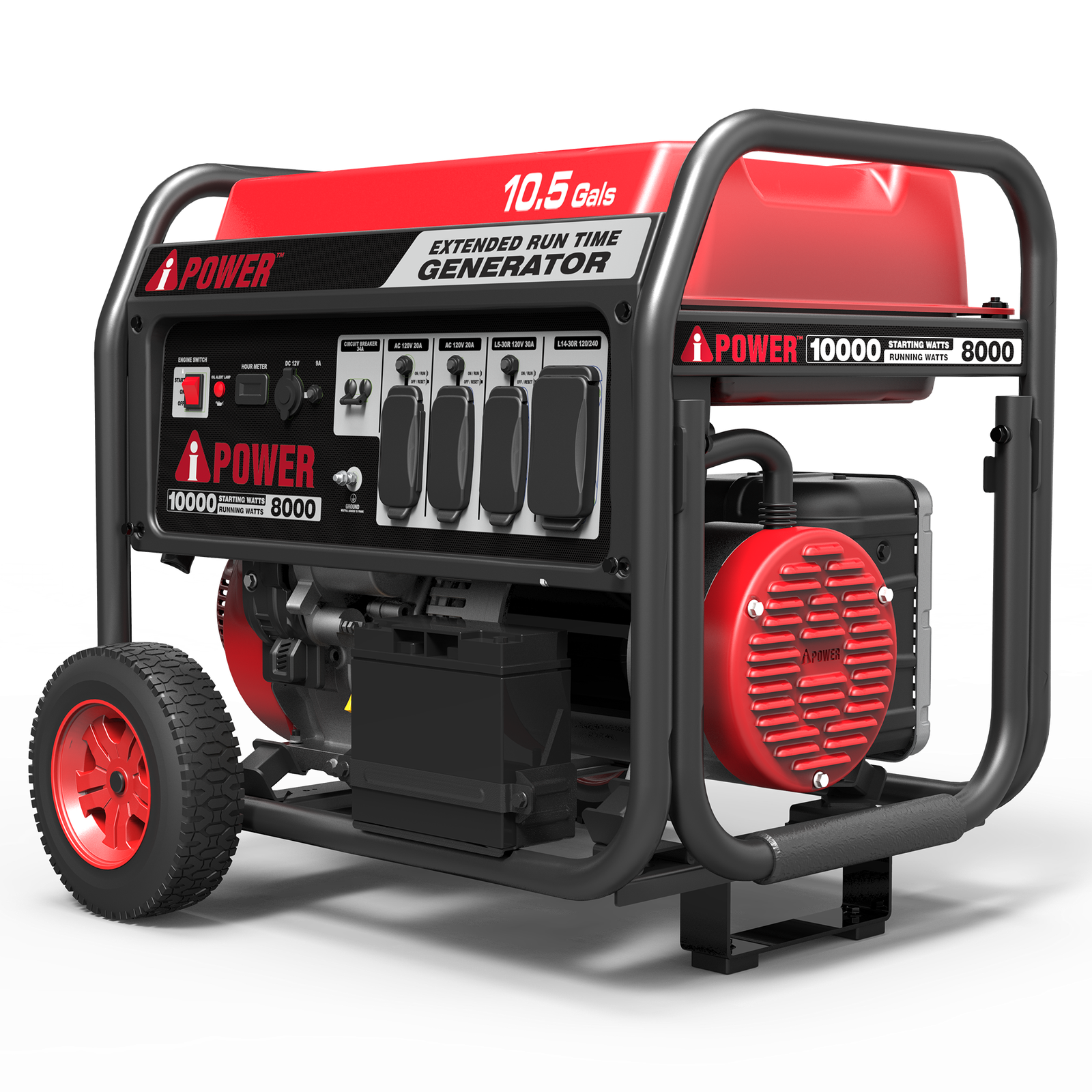 AP10000E – 10000 Watt Portable Generator image 1