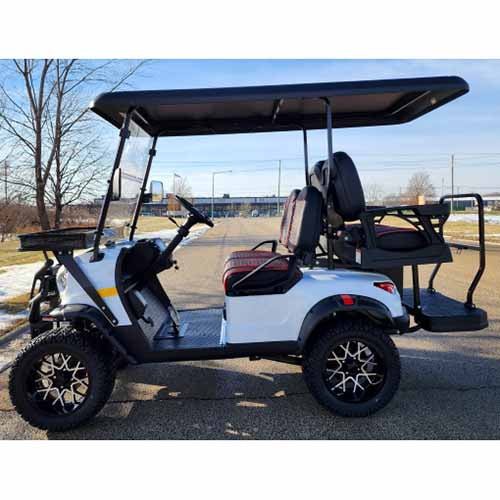 48V Luxury 4-Passenger Electric Golf Cart – Renegade UTV, Street & Off-Road Ready image 1