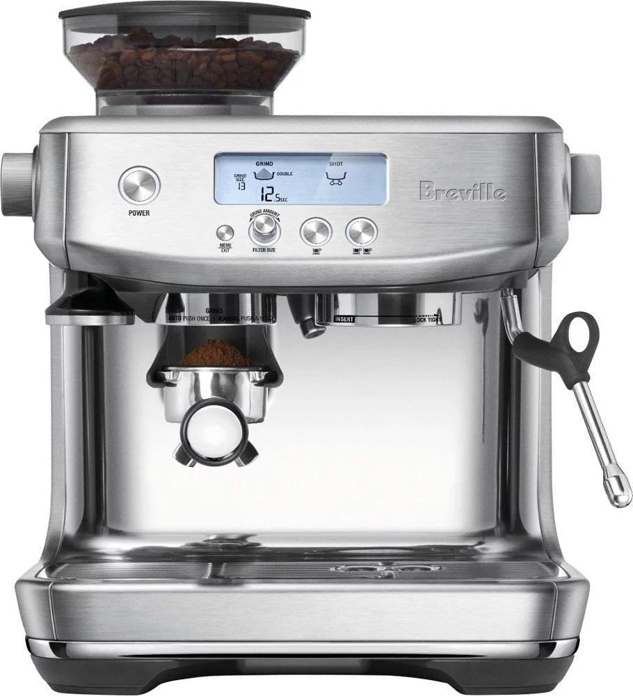 Breville BES878BSS The Barista Pro Espresso Machine – Stainless Steel image 0