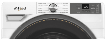 Whirlpool WFW5720RW 4.5 cu. ft. Smart Front Load Washer FreshFlow Vent System image 3