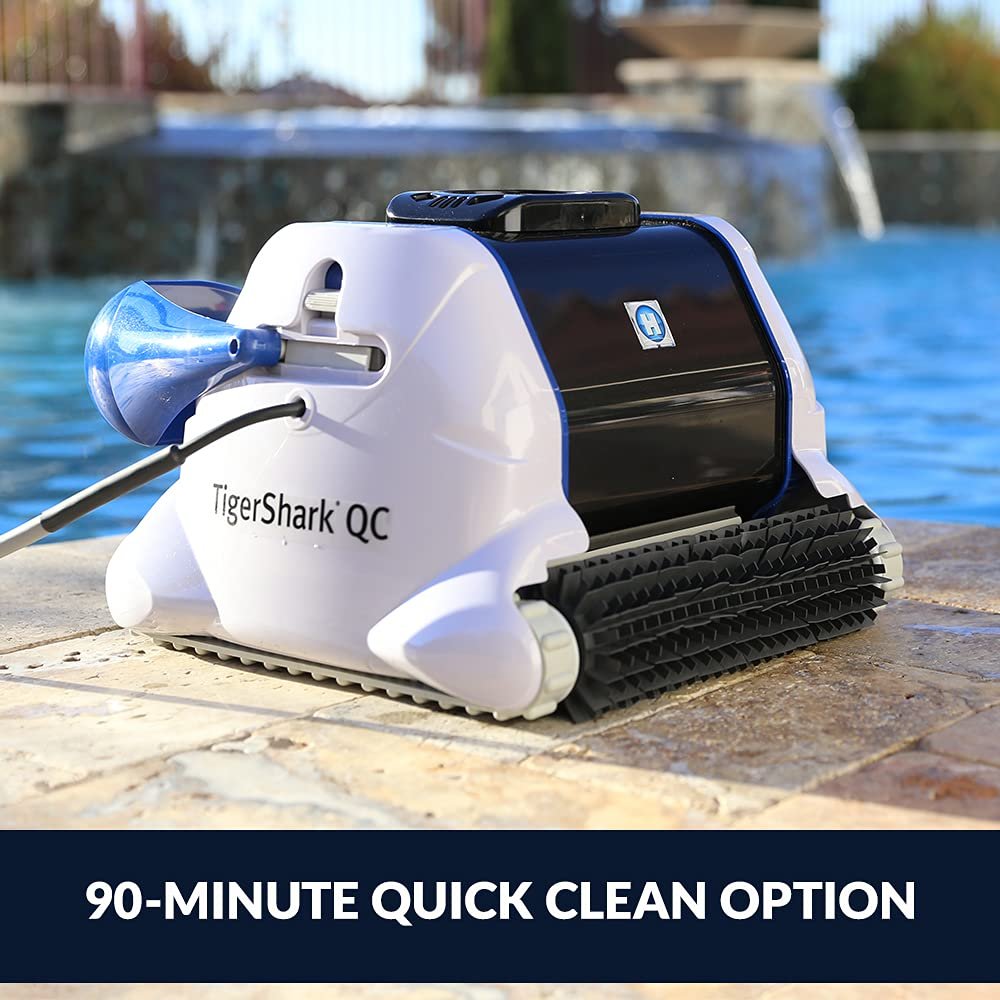 Hayward W3RC9990CUB TigerShark QC Robotic Pool Cleaner with Quick Clean for In-Ground Pools up to 20 x 40 ft. (Automatic Pool Vacuum) image 2