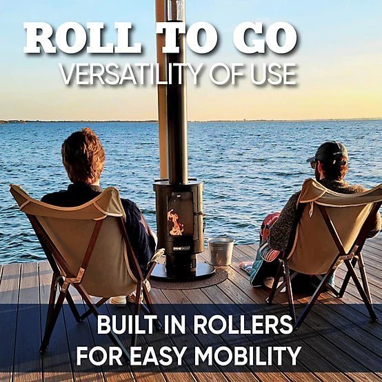 Even Embers Pellet-Fueled Patio Heater, 100 sq. ft., 70,000 BTU image 5