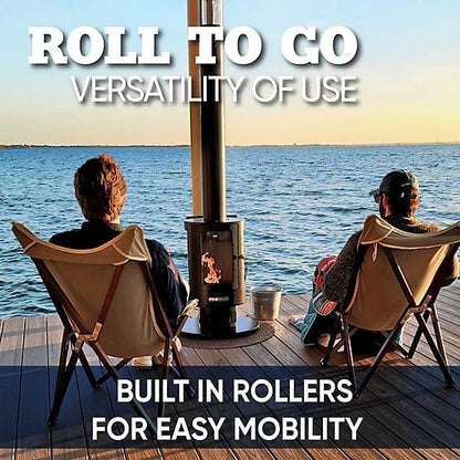 Even Embers Pellet-Fueled Patio Heater, 100 sq. ft., 70,000 BTU image 5