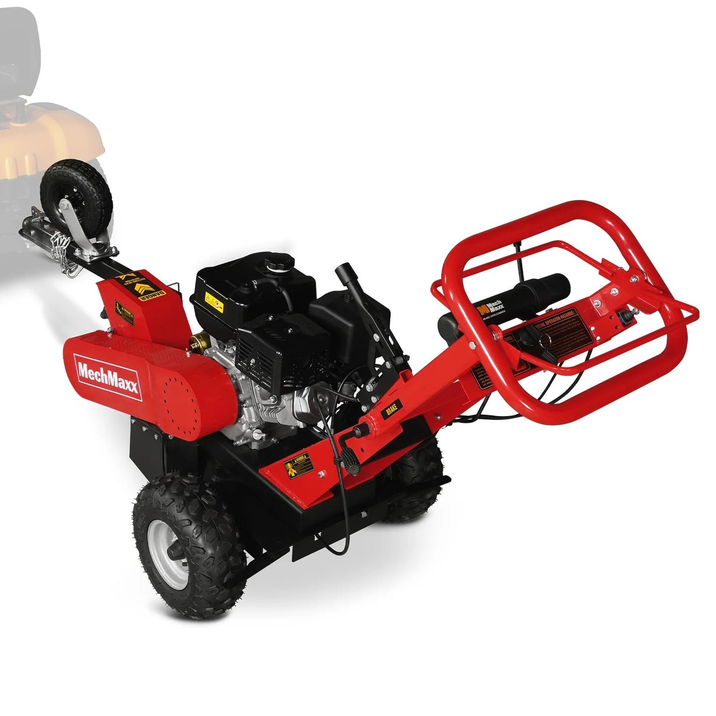 15 inch 15HP 420cc DUCAR E-Start Stump Grinder with Tow Bar, SG380 image 6