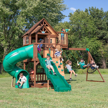 Skyfort II With Spiral Tube Slide image 0