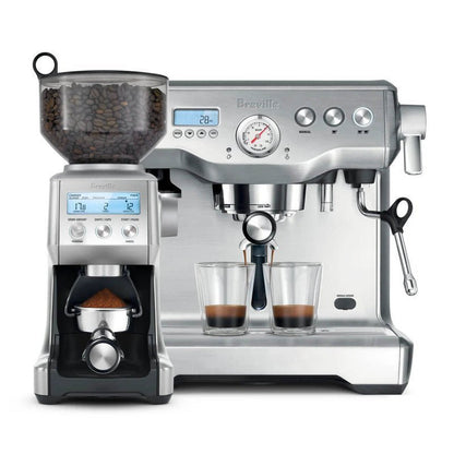 Breville Dynamic Duo Dual Boiler Espresso Machine and Smart Grinder Pro Package, Stainless Steel – BEP920BSS image 0