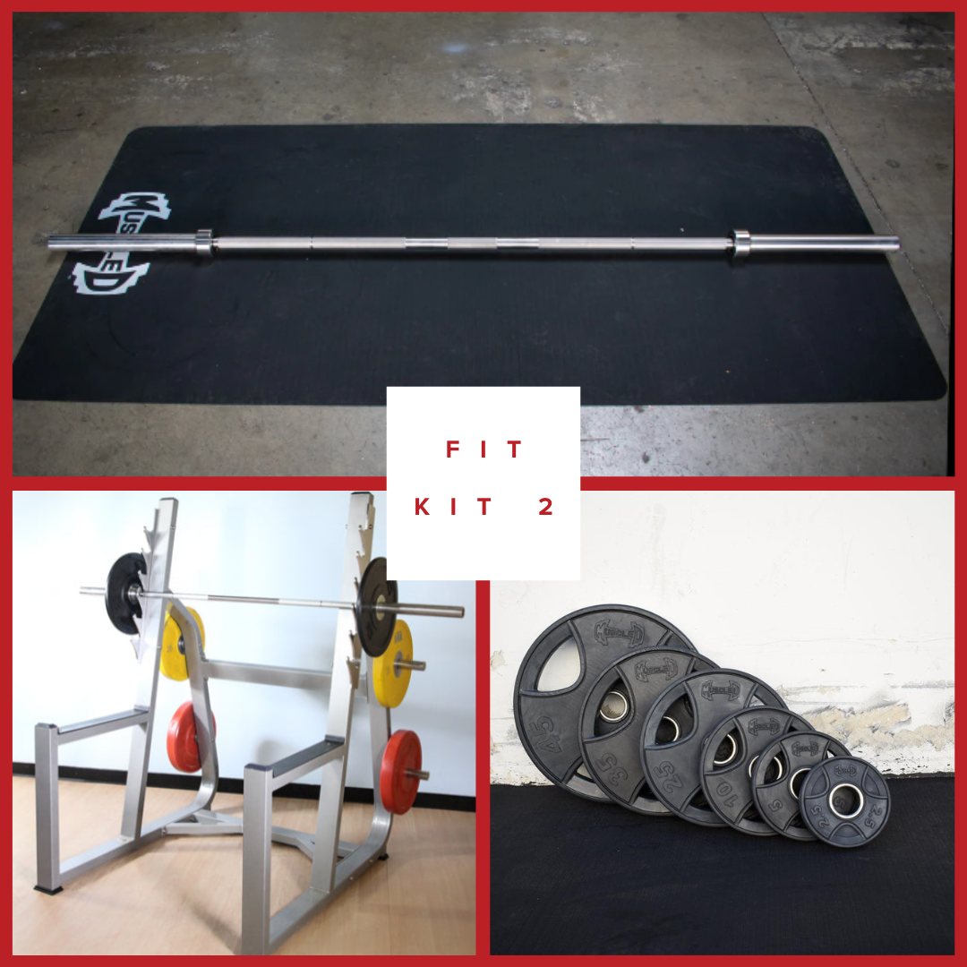 Commercial Squat Rack Kits – Muscle D Fitness – Gym Storage – Black / Silver image 8