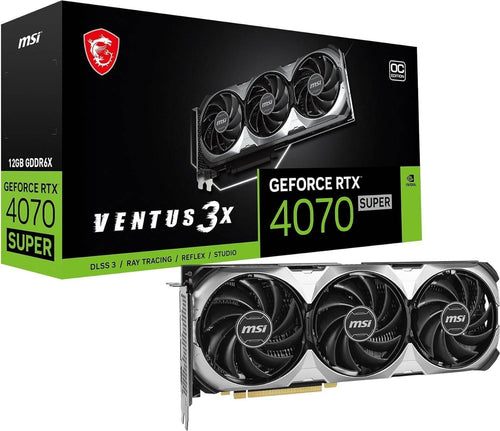 MSI GeForce RTX 4070 Super Ventus 3X OC HDMI 3xDP 12GB image 0
