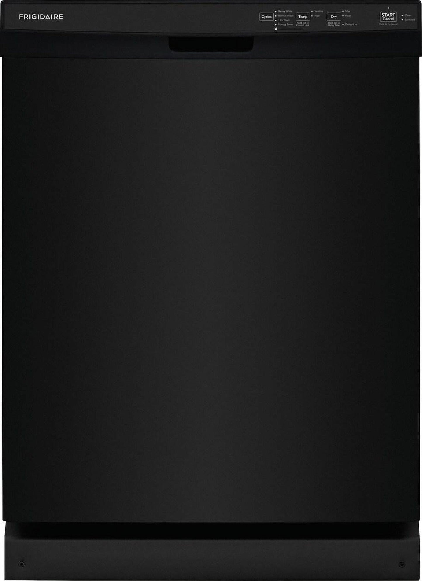 Frigidaire 24″ Built-In Dishwasher, Front Control, Black image 0