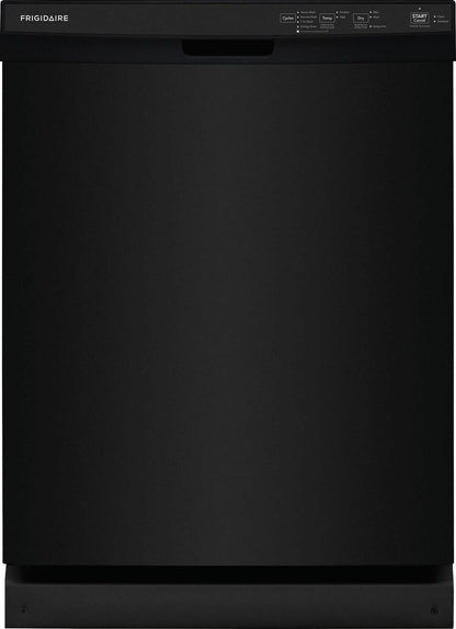 Frigidaire 24″ Built-In Dishwasher, Front Control, Black image 0