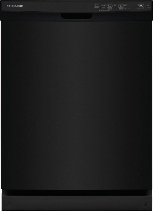 Frigidaire 24″ Built-In Dishwasher, Front Control, Black image 0