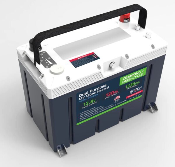 12V 120AH Group 27 LiFePO4 Battery Cranking & Deep Cycle Lithium Battery (Dual Purpose) image 7