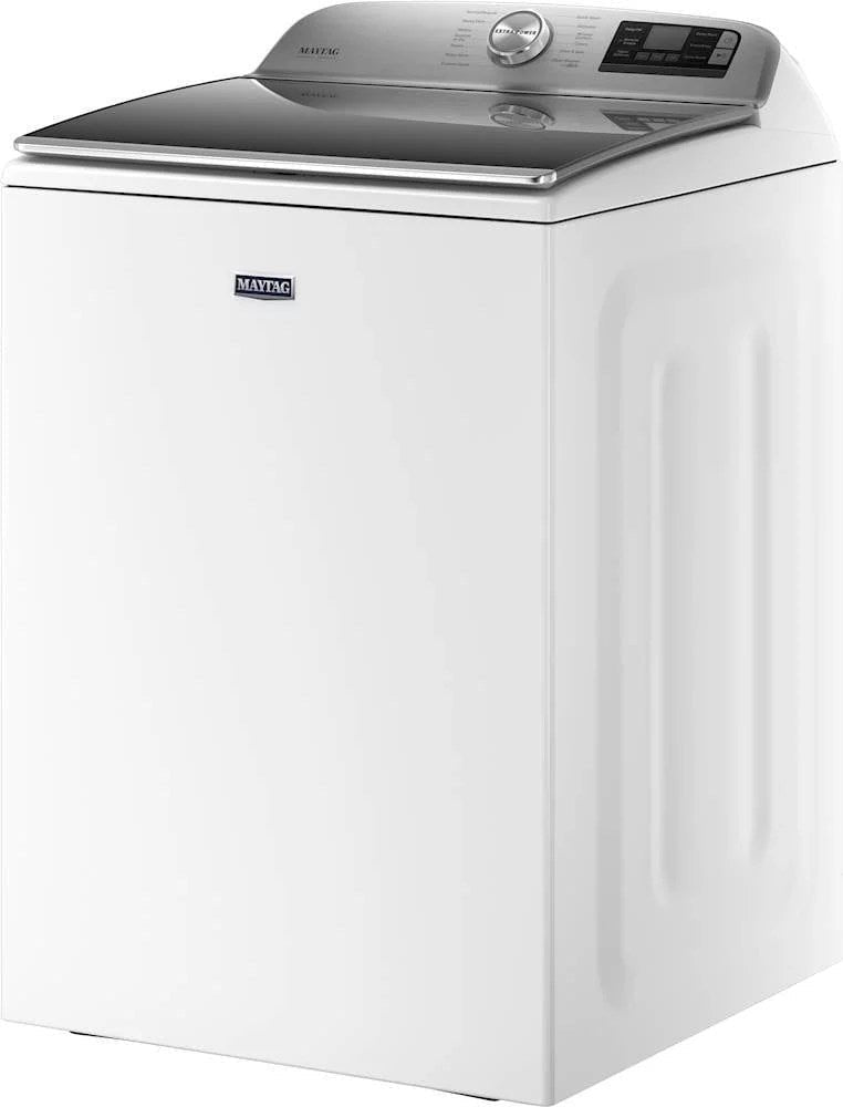 Maytag 5.3 Cu. Ft. High Efficiency Smart Top Load Washer with Extra Power Button – White image 2