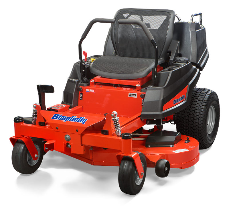 Simplicity Courier 23HP 724cc Briggs 48″ FAB Z-Turn Suspension Mower w/ CARGO BED #2691659 image 0