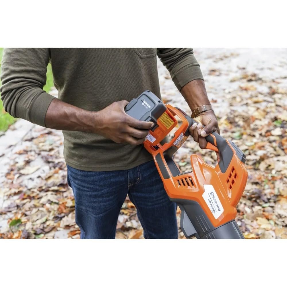 Husqvarna Leaf Blaster 350iB Cordless Leaf Blower 200 MPH, 40V Battery Included image 1