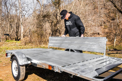 DK2 4.5-ft x 7.5-ft Steel Utility Trailer ( 1295-lb Capacity ) 2491712 image 7