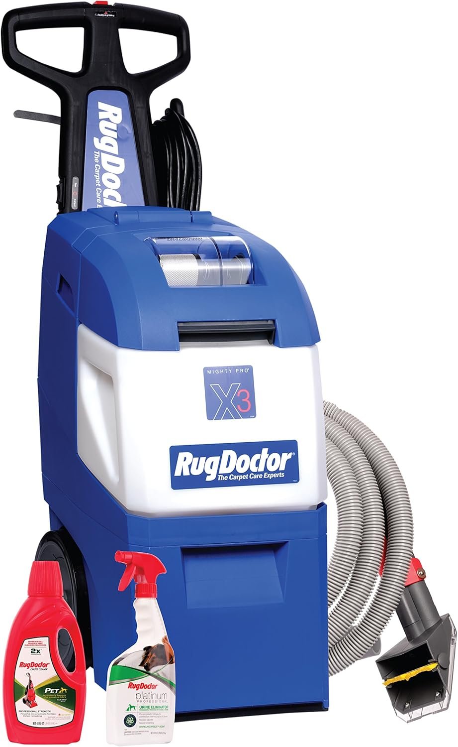Rug Doctor X3 Commercial Carpet Cleaner Pet Pro Pack with Stain & Odor Removers image 9