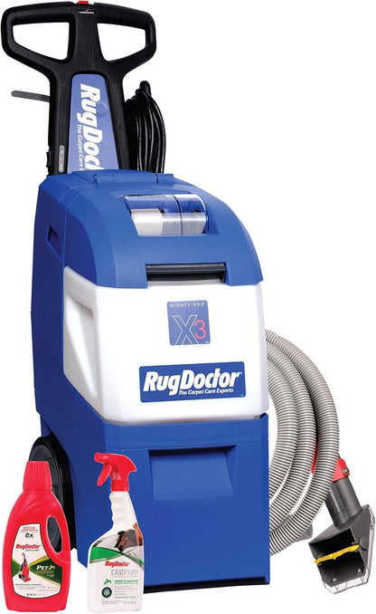 Rug Doctor X3 Commercial Carpet Cleaner Pet Pro Pack with Stain & Odor Removers image 9