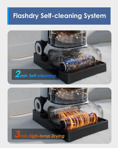 Tineco CARPET ONE Cruiser Smart Carpet Cleaner with Self-Cleaning & FlashDry image 4