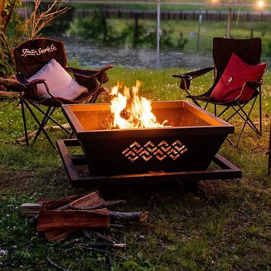 RedStone 43.3 in. Square Wood-Burning Fire Pit image 2