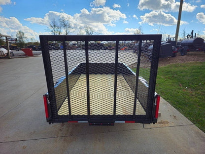 5′ X 10′ Utility Trailer Straight Deck 18″ Sides Tall Gate image 6