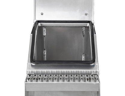 Buyers Products 28-in x 24-in x 19-in Smooth Aluminum Step Box Truck Tool Box 1705285 image 6