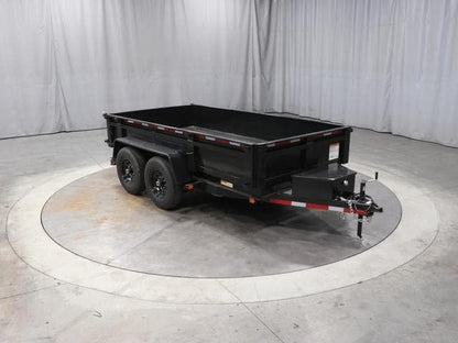 6×12 Dual-Axle Dump Trailer – 12,000 lb Heavy-Duty Hauler for Construction & Landscaping image 0