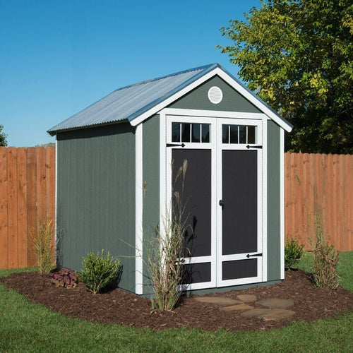 Garden D Wood Storage Shed 6 ft. W x 8 ft. image 0