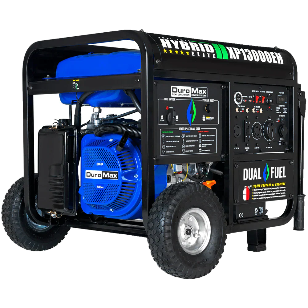 DuroMax 13,000 Watt Dual Fuel Portable Generator XP13000EH image 0