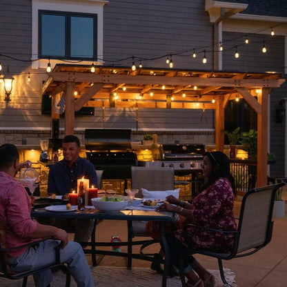 Saxony Xl 13 Ft. W X 6.5 Ft. D Solid Wood Grill Gazebo image 5