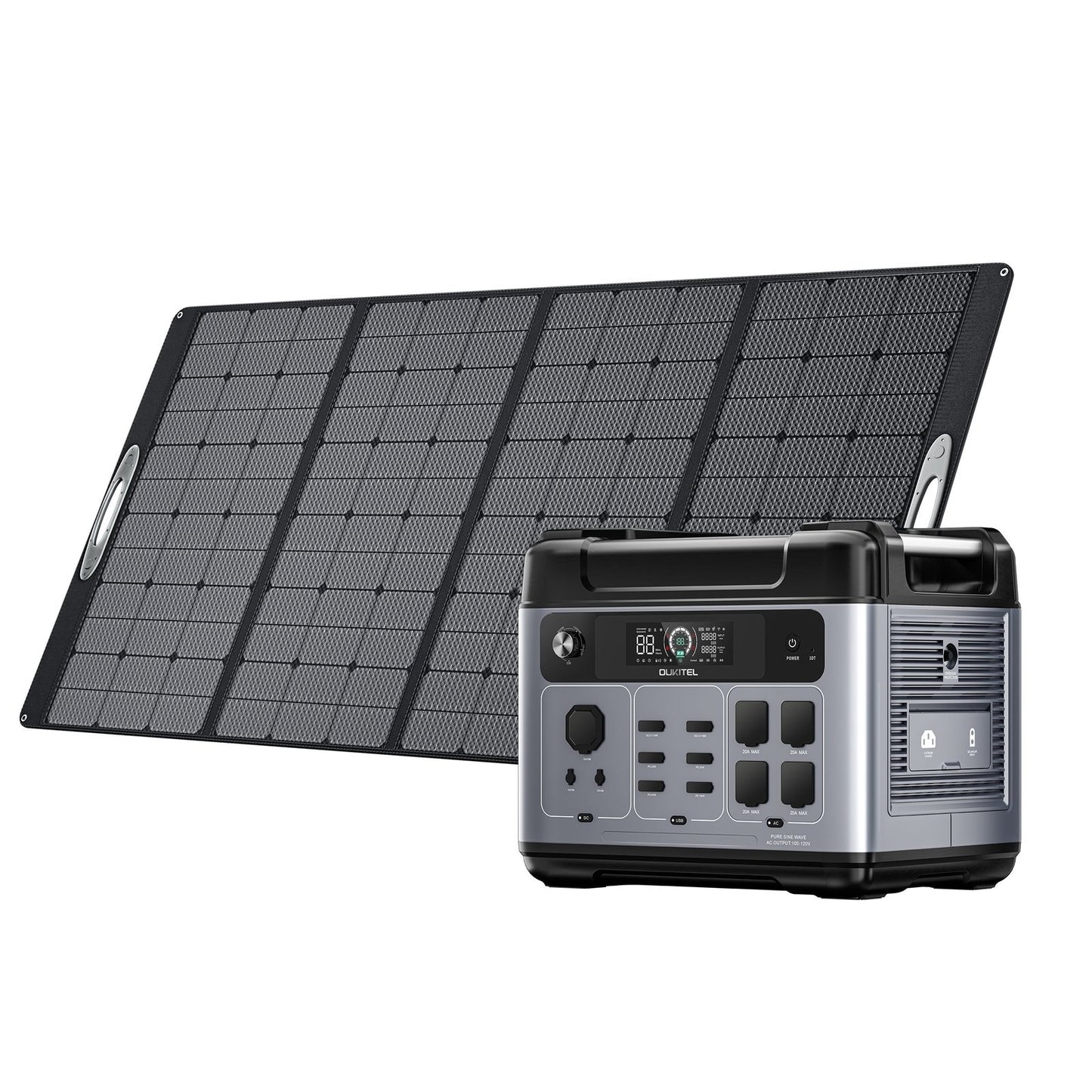 OUKITEL P2001 Plus Portable Power Station 2400W/2048Wh image 2