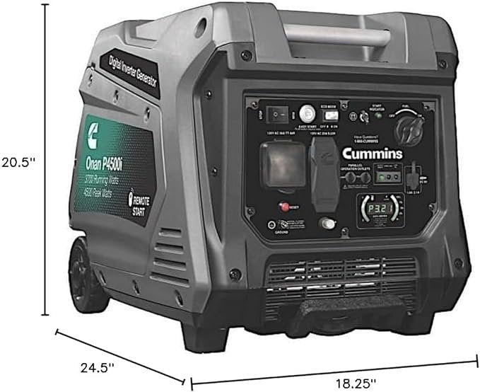 Cummins Onan P4500I Portable Inverter Generator image 1